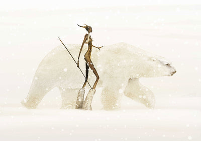 "bear queen" Wall Mural